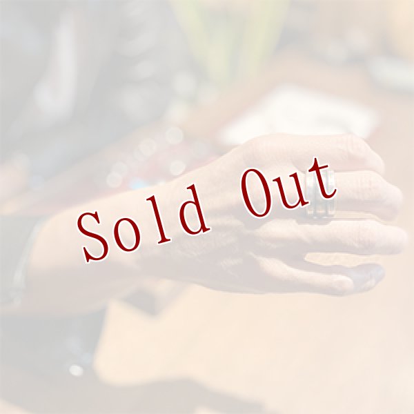 画像4: ブラックフット族 James Faks 1/2" チェイシング リング 23号 (4)