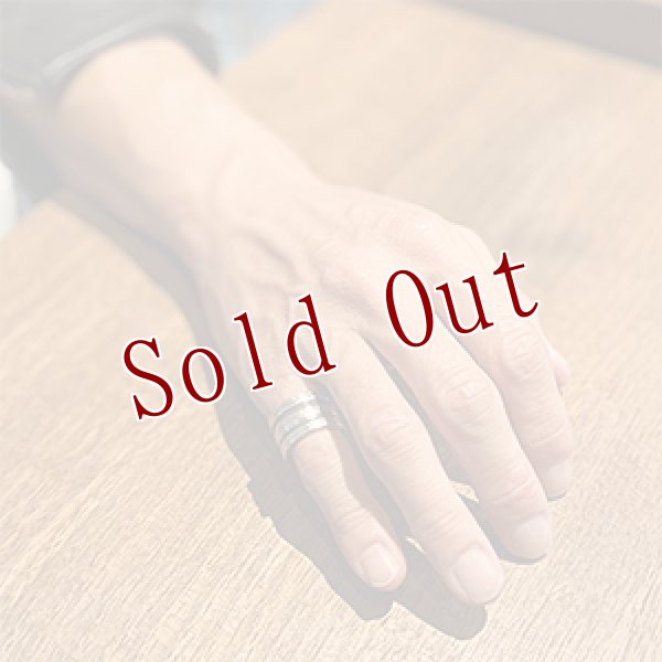 画像4: ブラックフット族 James Faks 1/2" チェイシング リング 12号 (4)