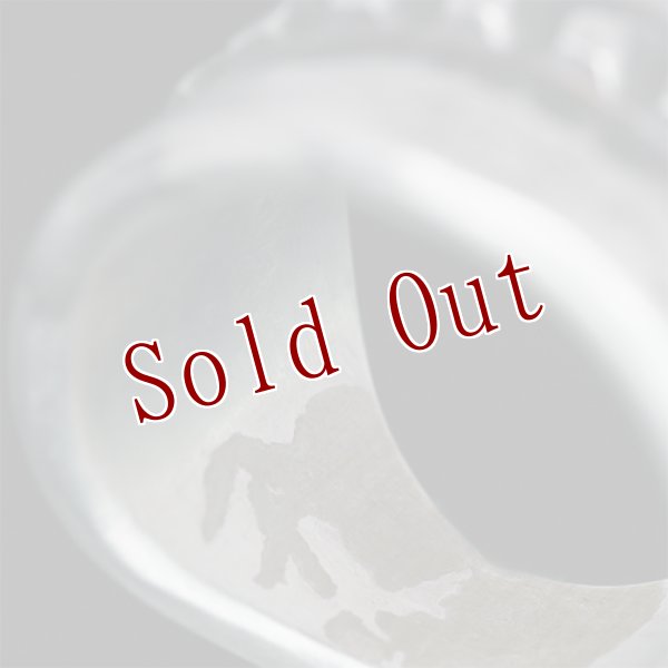 画像5: ブラックフット族 James Faks 5/8" チェイシング スタンプワーク リング 9.5号 (5)