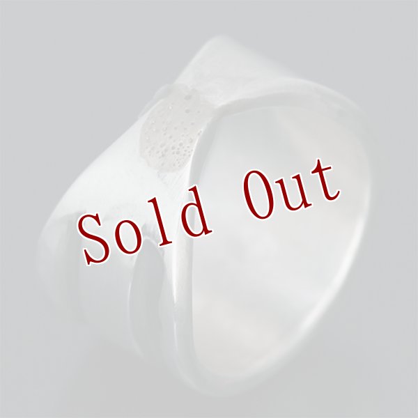 画像2: ブラックフット族 James Faks 5/8" チェイシング リング 20号 (2)