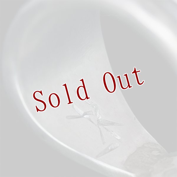 画像5: ブラックフット族 James Faks 5/8" チェイシング リング 20号 (5)