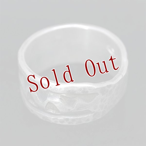 画像4: ブラックフット族 James Faks チェイシング スタンプ リング 24号 (4)