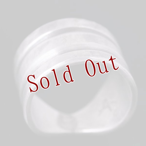 画像3: ブラックフット族 James Faks チェイシング シルバー リング  24号 (3)