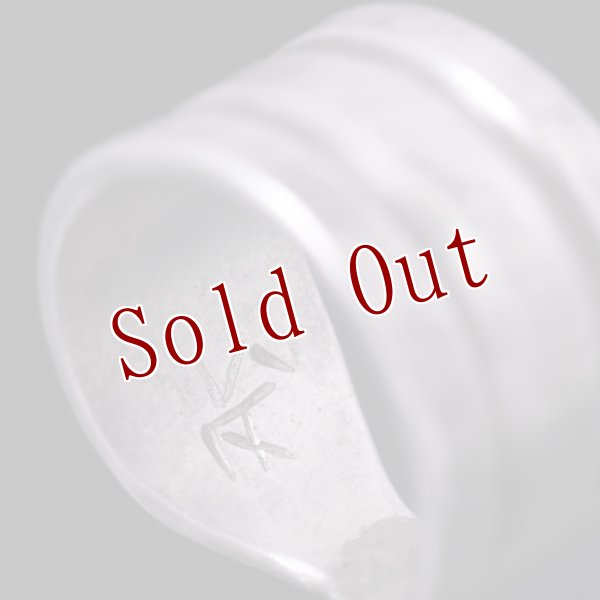 画像6: ブラックフット族 James Faks チェイシング シルバー リング  24号 (6)