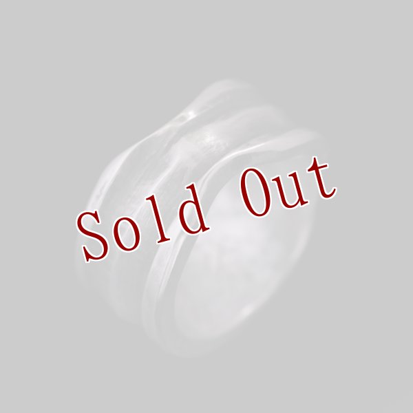 画像5: ブラックフット族 James Faks チェイシング ヘビーゲージ リング 20号 (5)