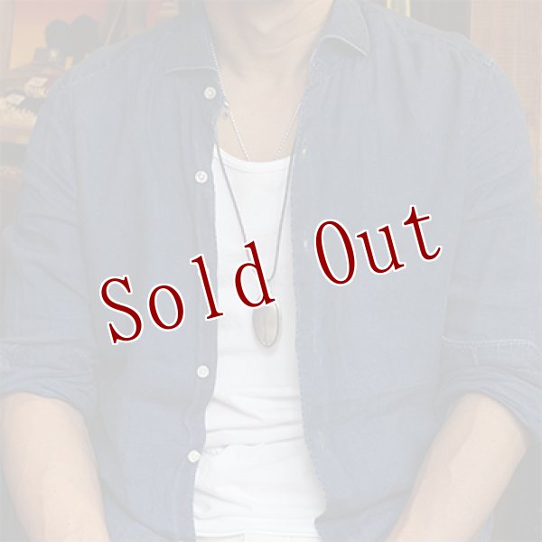 画像6: ブラックフット族 James Faks シールド カーブ ペンダント (6)