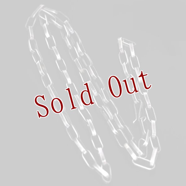 画像1: ホピ族 Loren Kootswatewa ハンドメイド シルバーチェーン L (1)