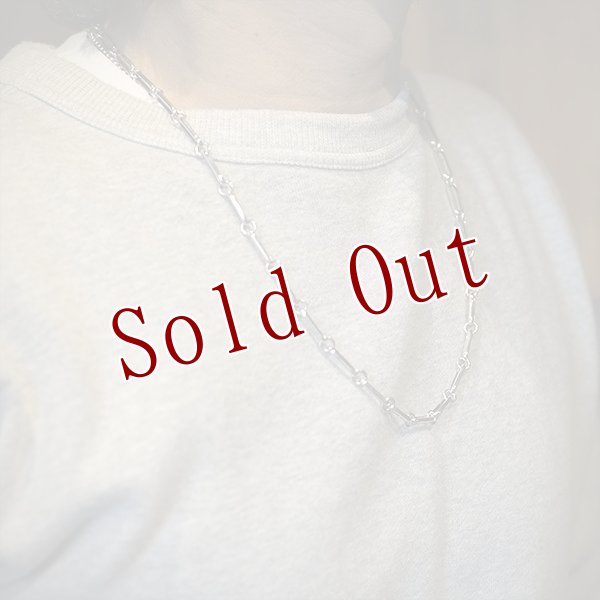 画像5: ナバホ族 Harvey Mace SS フェザー ハンドメイド チェーン 63cm (5)