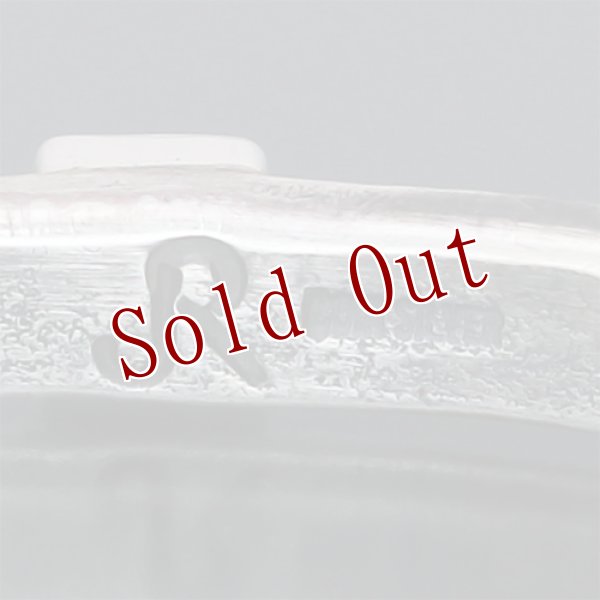 画像7: クリーク族 Jesse Robbins  シャイアン コインシルバー トライアングル スタンプ ナロー バングル (7)