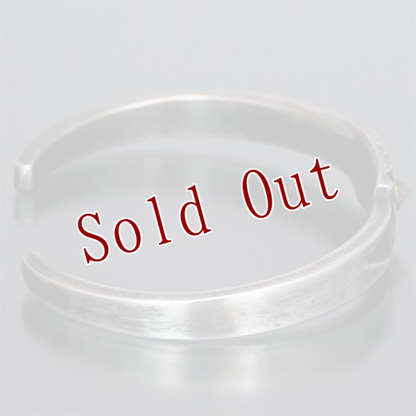 画像3: クリーク族 Jesse Robbins 18K サンバースト コインシルバー バングル  (3)