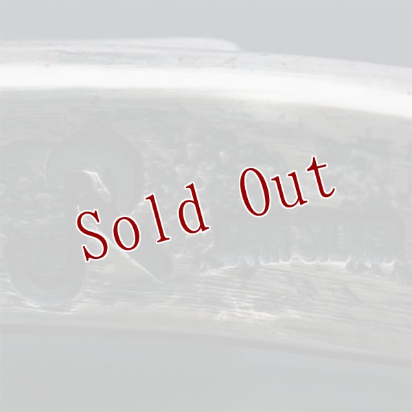 画像9: クリーク族 Jesse Robbins シャイアン コインシルバー トライアングル スタンプ バングル  (9)