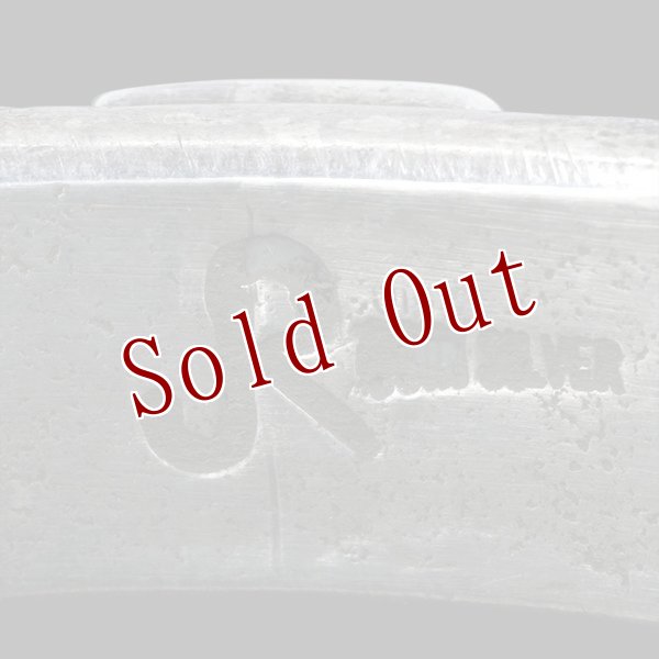 画像8: クリーク族 Jesse Robbins コインシルバー シャイアン フラットトップ テーパ バングル (8)