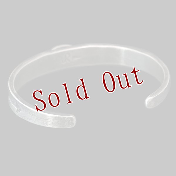 画像5: クリーク族 Jesse Robbins コインシルバー キャンデラリア サンダーバード バングル (5)