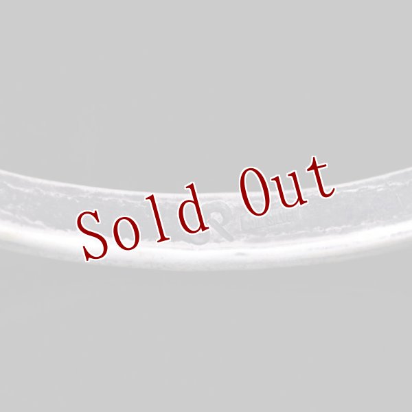 画像6: クリーク族 Jesse Robbins コインシルバー ヘビーゲージ ジグザグ バングル "5 3/4" (6)