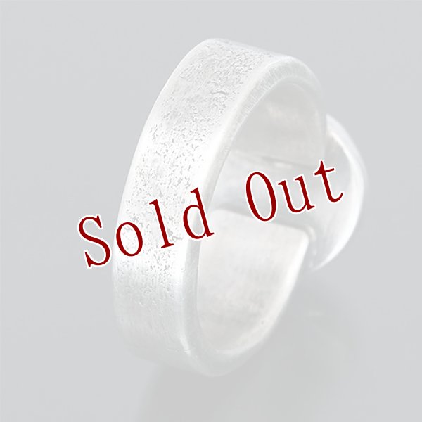 画像2: クリーク族 Jesse Robbins シャイアン サンダーバード コインシルバー リング 22号 (2)