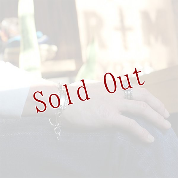 画像8: クリーク族 Jesse Robbins キャンデラリア コインシルバー チゼル リング 24.5号 (8)