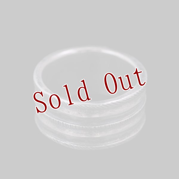 画像5: クリーク族 Jesse Robbins コインシルバー トリプルロープ リング 19.5号 (5)