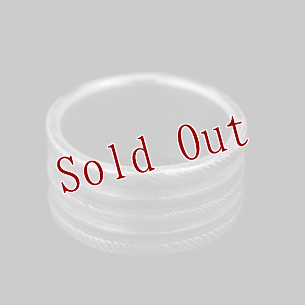 画像5: クリーク族 Jesse Robbins コインシルバー トリプルロープ リング 23号 (5)