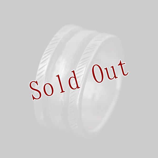 画像3: クリーク族 Jesse Robbins コインシルバー ダブルロープ リング 16.5号 (3)