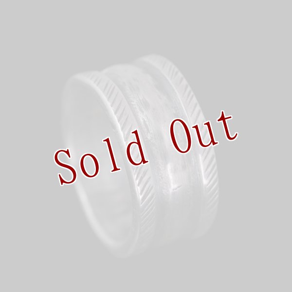 画像4: クリーク族 Jesse Robbins コインシルバー ダブルロープ リング 16.5号 (4)