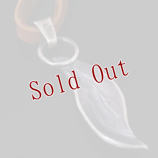 画像2: クリーク族 Jesse Robbins コインシルバー リポウズ カーブ ペンダント (2)