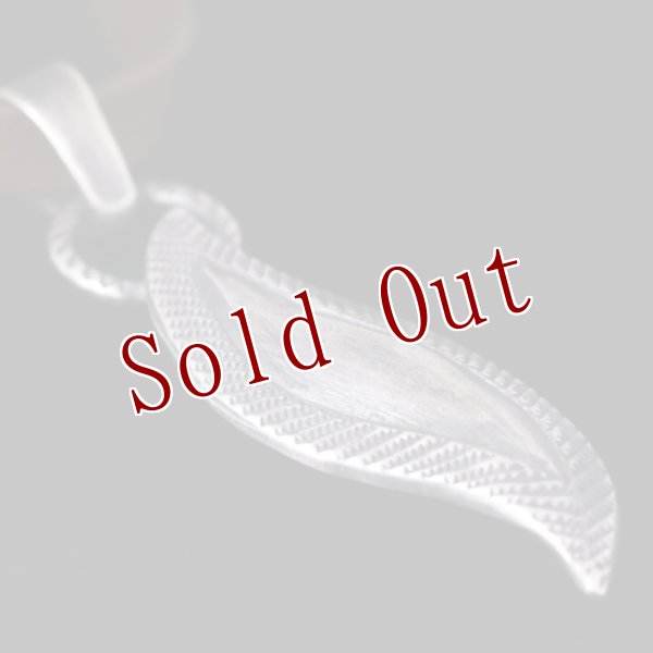 画像3: クリーク族 Jesse Robbins コインシルバー リポウズ カーブ ペンダント (3)