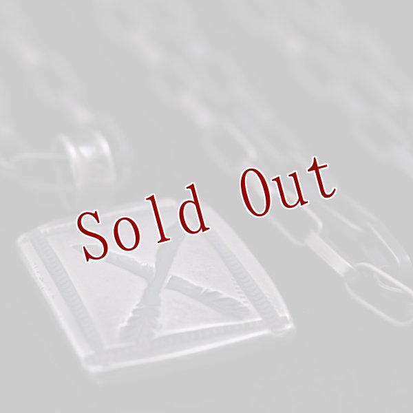 画像4: クリーク族 Jesse Robbins アロー コインシルバー スクエア ペンダント (4)