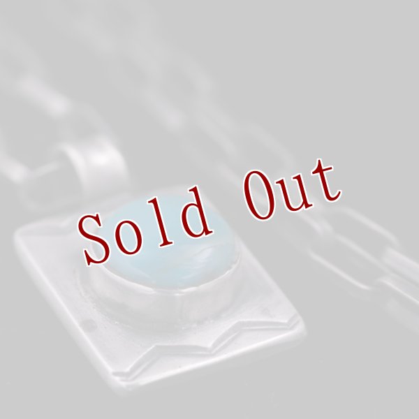 画像4: クリーク族 Jesse Robbins Fox コインシルバー スクエア ペンダント (4)