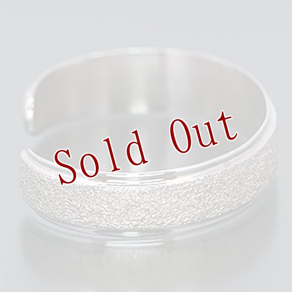 画像2: ホピ族 Marlin Honhongva ストレート バングル メンズ M (2)