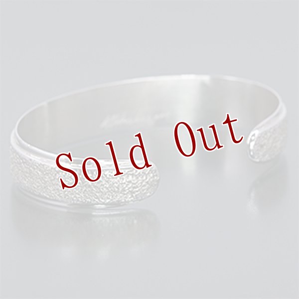 画像3: ホピ族 Marlin Honhongva ストレート バングル メンズ M (3)