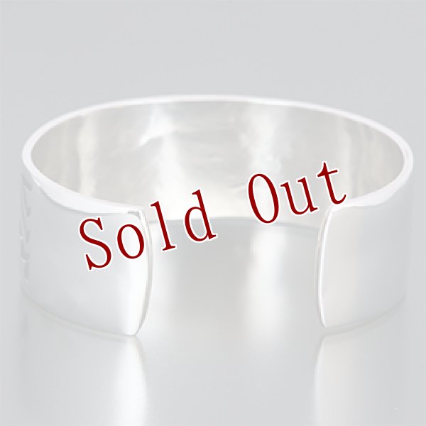 画像3: ホピ族 Stewart Tewawina Dacawym ウォーター/クラウド オーバーレイ バングル (3)