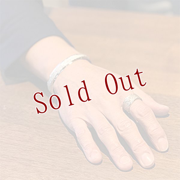 画像4: ホピ族 Marlin Honhongva ストレート リング 18号 (4)