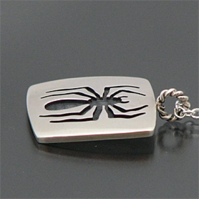 画像2: ホピ族 スパイダーモチーフ ネックレス