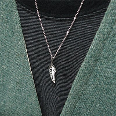 画像3: ホピ族 Loren Sakeva Qumawunu フェザー オーバーレイ ネックレス