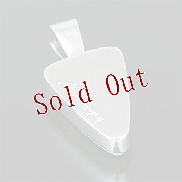 画像2: ホピ族 Marlin Honhongva マルチカラー インレイ トライアングル ペンダント (2)