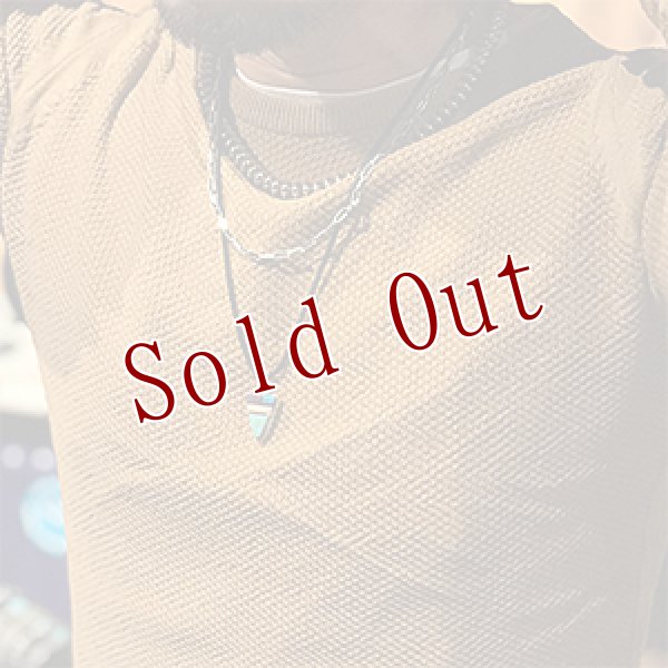 画像4: ホピ族 Marlin Honhongva マルチカラー インレイ トライアングル ペンダント (4)