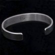 画像4: 【再入荷】ナバホ族 Bruce Morgan 3/8" 14K コーンロー バングル (4)