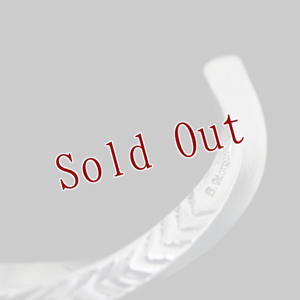 画像6: 【再入荷】ナバホ族 Bruce Morgan #6SQ 14K/SS ツイスト ダイヤ+アロー バングル 【RIVER MAIL企画】 (6)