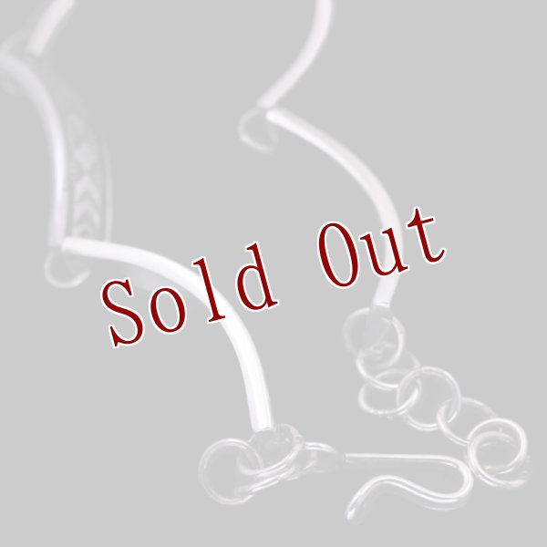 画像3: 【RIVER MAIL企画】ナバホ族 Bruce Morgan 1/4” SS 4ダイヤ+アロー ブレスレット (3)