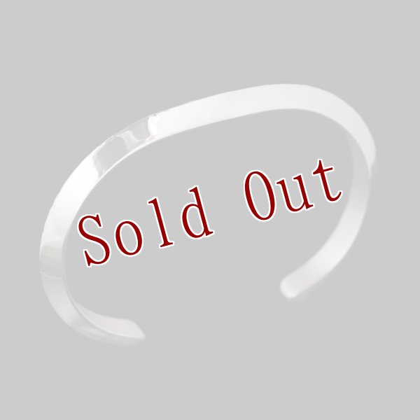 画像2: ナバホ族 Bruce Morgan #2TR プレーン(SS)/4ダイヤ+アロー(SS) バングル【RIVER MAIL企画】 (2)