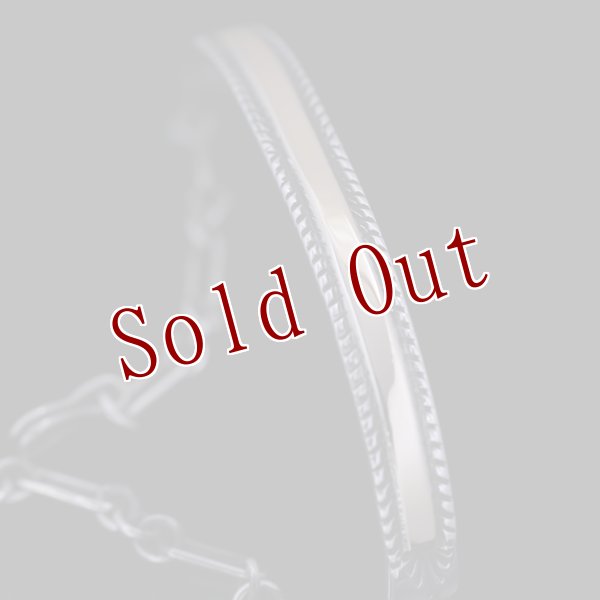 画像3: 【RIVER MAIL企画】ナバホ族 Bruce Morgan 1/4" 14Kゴールド チゼル ID ブレスレット (3)