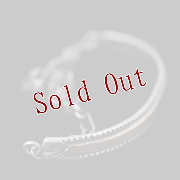 画像4: 【RIVER MAIL企画】ナバホ族 Bruce Morgan 1/4" 14Kゴールド チゼル ID ブレスレット (4)