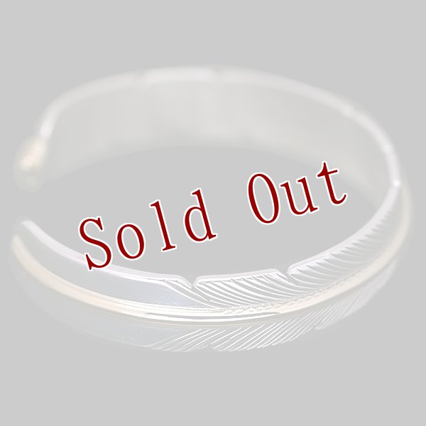 画像6: 【再入荷】ナバホ族 Harvey Mace 3/8” 12KGF イーグルフェザー バングル (6)