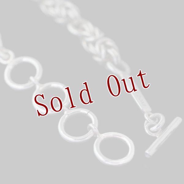 画像3: ナバホ族 Pat Bedonie シルバー チェーン ブレスレット (3)