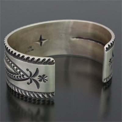 画像2: ナバホ族 Ivan Howard 4スター リポジ バングル