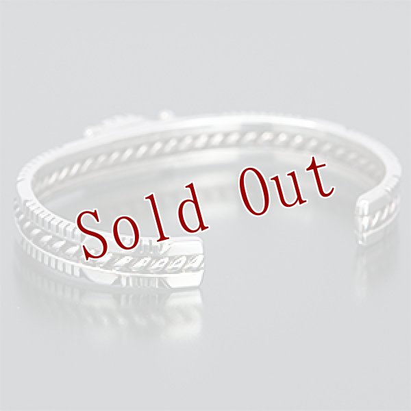 画像3: ナバホ族  Delbert Vandever キャリコレイク バングル (3)