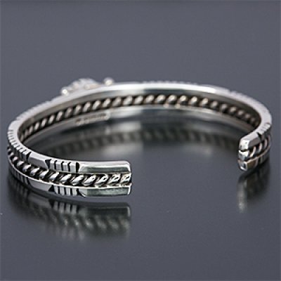 画像2: ナバホ族  Delbert Vandever #8 バングル