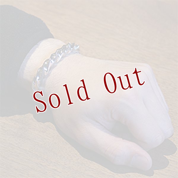 画像4: ナバホ族 Clendon Pete ツイステッド バングル (4)