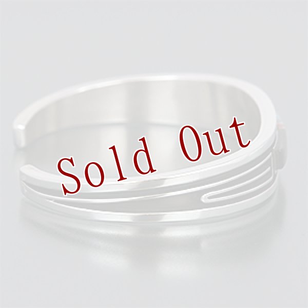 画像2: ナバホ族 Albert Nells マルチカラー インレイ バングル  メンズ S/レディース L (2)