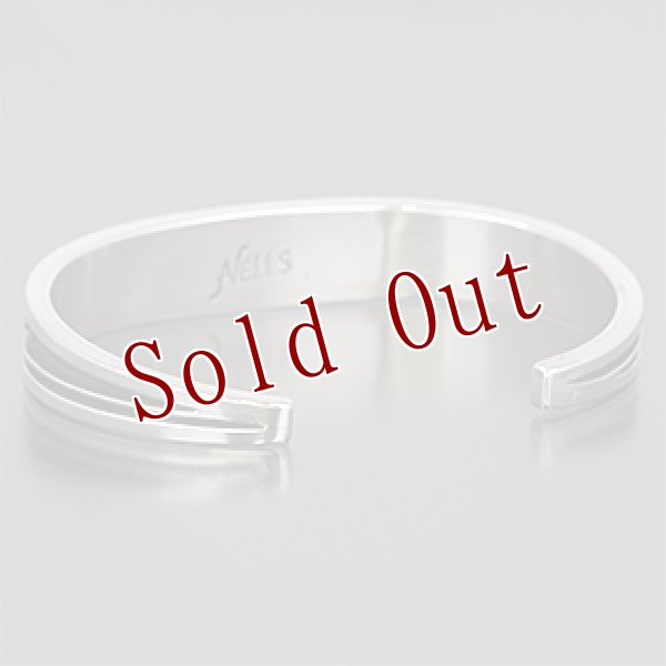 画像3: ナバホ族 Albert Nells マルチカラー インレイ バングル  メンズ S/レディース L (3)